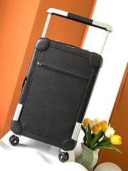 Hermes R.M.S Cabin Suitcase Black 57x35x20cm - 5