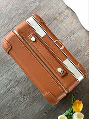 Hermes R.M.S Cabin Suitcase Brown 57x35x20cm - 4