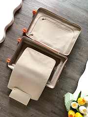 Hermes R.M.S Cabin Suitcase Brown 57x35x20cm - 2