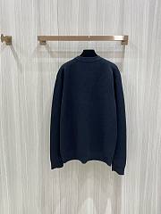 Gucci Double Wool Black Cardigan  - 2