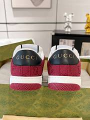 Gucci Women's Screener Sneaker Rosso Ancora  - 3