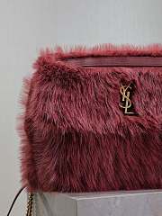 YSL Niki Shoulder Bag Pink 32x23x9cm - 3