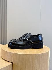 Valentino Garavani Gentlegram Derby Calfskin Black - 5