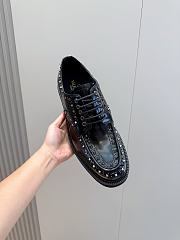 Valentino Garavani Gentlegram Derby Calfskin Black - 3