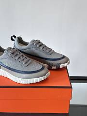 Hermes Bouncing Grey Sneaker - 4