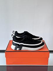 Hermes Bouncing Black White Sneaker  - 1