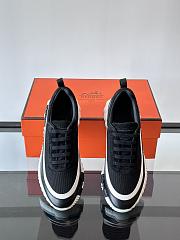 Hermes Bouncing Black White Sneaker  - 4
