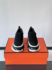 Hermes Bouncing Black White Sneaker  - 5