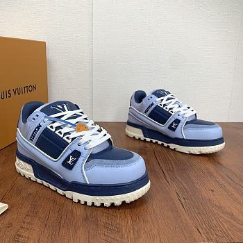 Louis Vuitton LV Maxi Trainers Blue Sneaker 