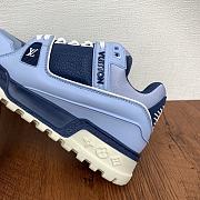 Louis Vuitton LV Maxi Trainers Blue Sneaker  - 4