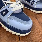Louis Vuitton LV Maxi Trainers Blue Sneaker  - 3