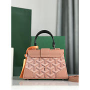 Goyard Saigon Nano Structure Bag Pearly Coral 14.5x11.5x7.5cm - 2