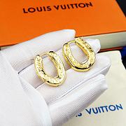 Louis Vuitton LV Gold Earrings 03  - 3