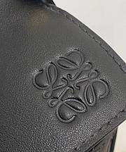Loewe Puzzle Small Shoulder Bag Black White Navy 24x10x14cm - 6