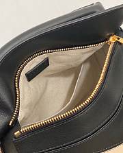Loewe Puzzle Small Shoulder Bag Black White Navy 24x10x14cm - 5