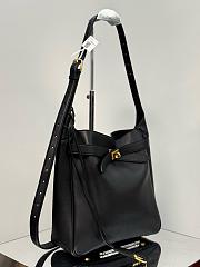 Balenciaga Bel Air Small Hobo Bag Black 25x27x10cm - 3