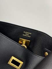 Balenciaga Bel Air Small Hobo Bag Black 25x27x10cm - 5