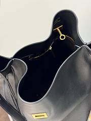 Balenciaga Bel Air Large Hobo Bag Black 44x40x15cm - 4