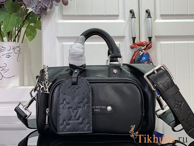 Louis Vuitton LV Keepall 25 Black 25x15x11cm - 1