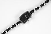 Chanel Premiere Iconic Chain Black Silver - 2
