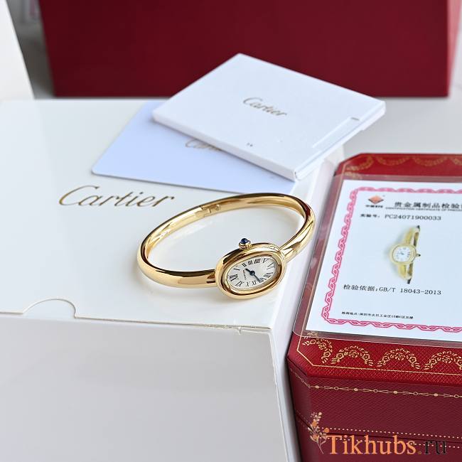 Cartier Baignoire Watch Yellow Gold  - 1