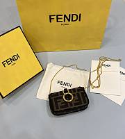 Fendi Nano Baguette Bag 10x2x7cm  - 4