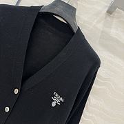 Prada Black Cashmere Cardigan - 4