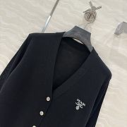 Prada Black Cashmere Cardigan - 3