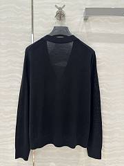 Prada Black Cashmere Cardigan - 2