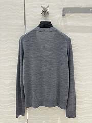 Prada Grey Cashmere Cardigan - 2