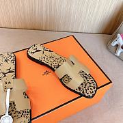 Hermes Oran Beige Slides - 4