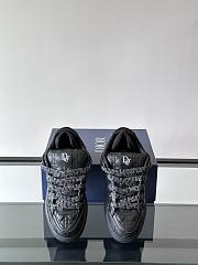 Dior B9S Skater Black Cannage Calfskin Sneaker - 4