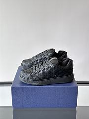 Dior B9S Skater Black Cannage Calfskin Sneaker - 3