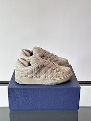 Dior B9S Skater Beige Cannage Calfskin Sneaker - 2