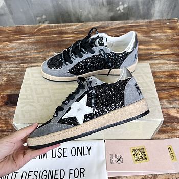 Golden Goose Ball Star Glitter Leather Star Sneaker 