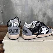 Golden Goose Ball Star Glitter Leather Star Sneaker  - 4