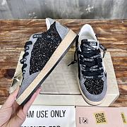Golden Goose Ball Star Glitter Leather Star Sneaker  - 2