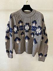 Chanel Grey Sweater 02 - 1