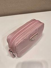 Prada Re-Nylon Necessaire Pink 12x8x3.5cm - 4