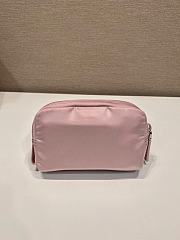 Prada Re-Nylon Necessaire Pink 12x8x3.5cm - 3
