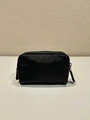 Prada Re-Nylon Necessaire Black 12x8x3.5cm - 4