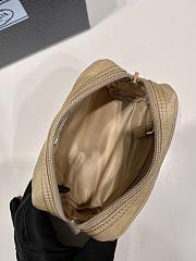 Prada Re-Nylon Necessaire Beige 12x8x3.5cm - 3