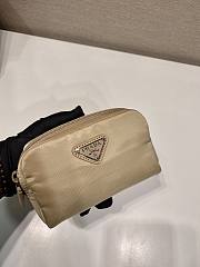 Prada Re-Nylon Necessaire Beige 12x8x3.5cm - 5