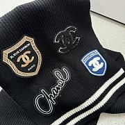 Chanel 24k Black Scarf 200x30cm - 2