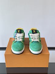 Louis Vuitton LV Green Trainer Sneaker  - 5