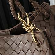 Bottega Veneta Medium Andiamo Parachute Tote Brown 30x26x20cm - 6