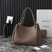 Bottega Veneta Medium Andiamo Parachute Tote Brown 30x26x20cm - 4
