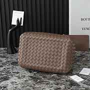 Bottega Veneta Medium Andiamo Parachute Tote Brown 30x26x20cm - 3