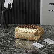 Bottega Veneta Mini Wallace Shoulder Bag Gold 20x13x9.5cm - 5