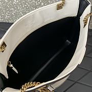 Valentino Garavani Viva Superstar Medium Bag Black White 37x26x2cm - 6